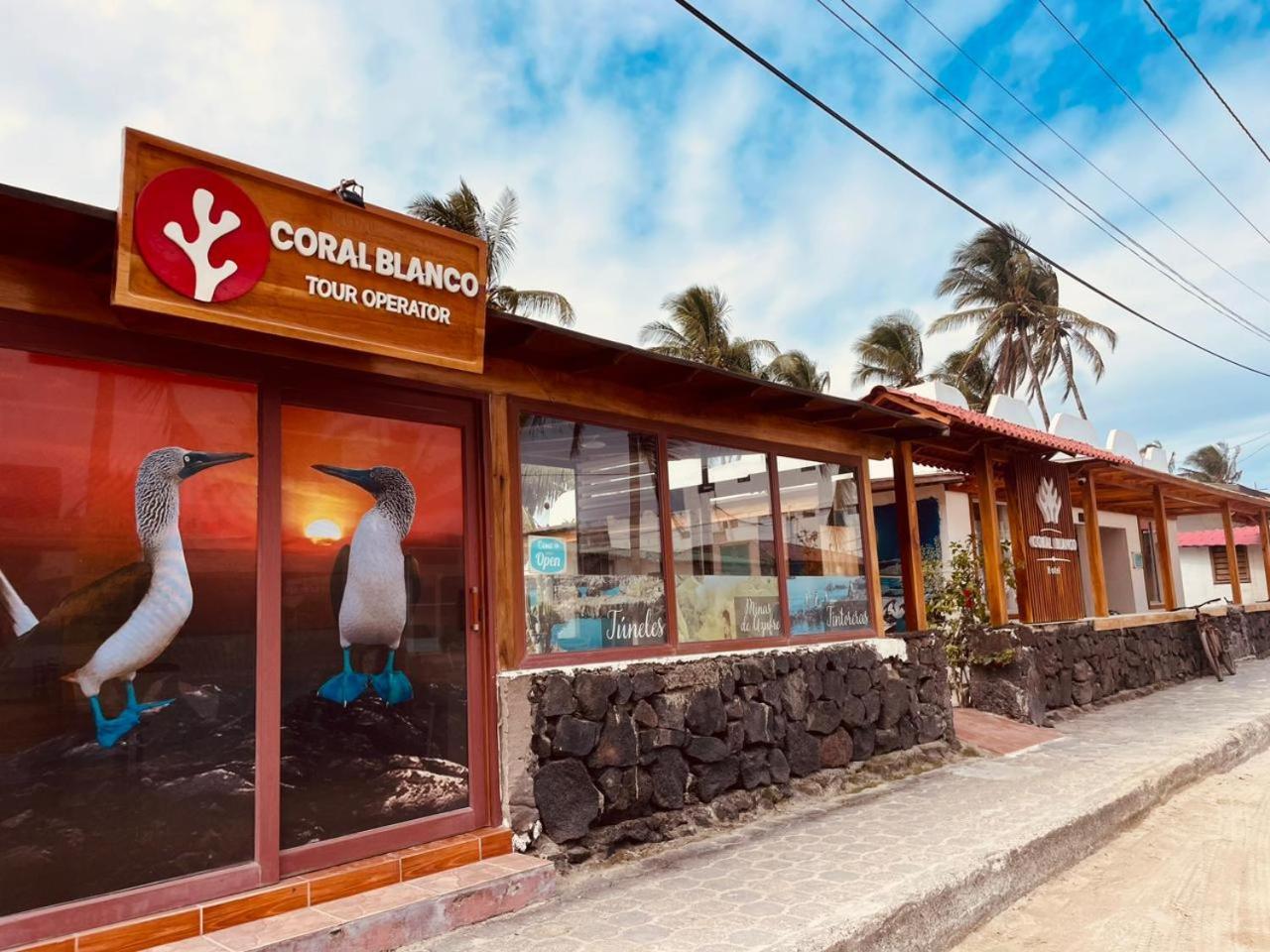 Hotel Coral Blanco Puerto Villamil Exterior foto